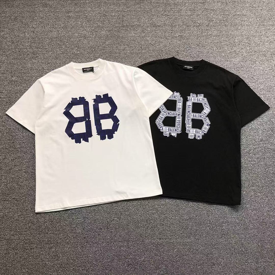 Balenciaga 108 B⭐L⭐⭐⭐IA⭐A T-HIRT 41081918133 (Im 170Cm 60Kg I Wear Size XL In The Phot)