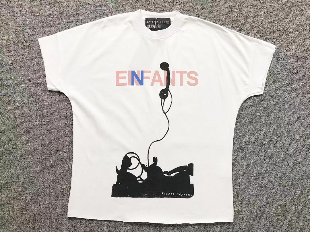 Chanel 88 ENFANTS RICHES DEPRIMES T-SHIRT 5211732162 (Im 170Cm 60Kg I Wear Size S In The Phot) - Image 5