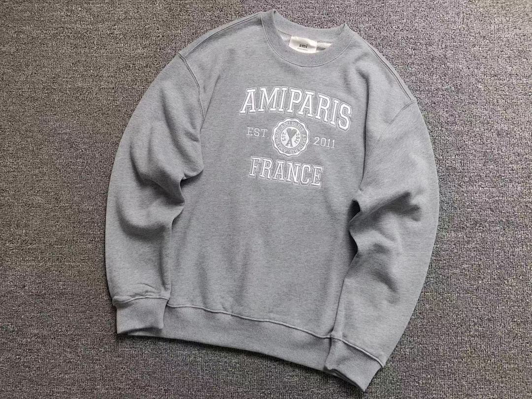 AMI 108 AMI HOODIE 59060188 (Im 170Cm 60Kg I Wear Size M In The Phot) - Image 10