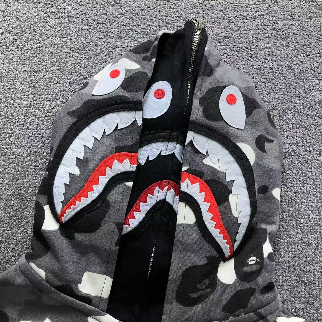Bape 175 BAPE HOODIE 52070716158 (Im 170Cm 60Kg I Wear Size M In The Phot) - Image 33