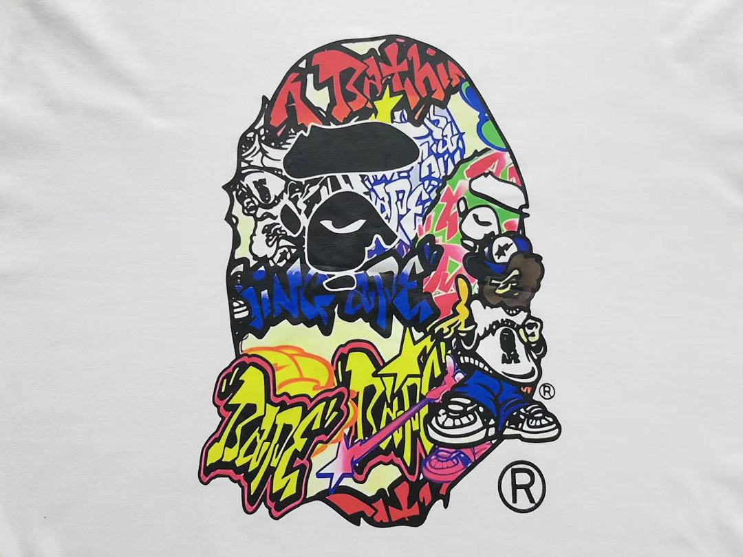 Bape 79 BAPE T-SHIRT 211112042 (Im 170Cm 57Kg I Wear Size M In The Phot) - Image 15