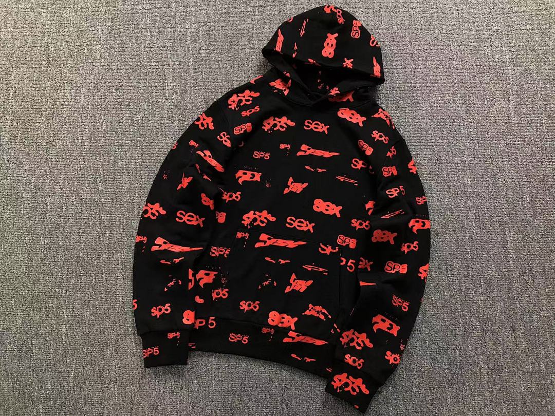 Sp5der TROUSERS SP5DER HOODIE - Image 9