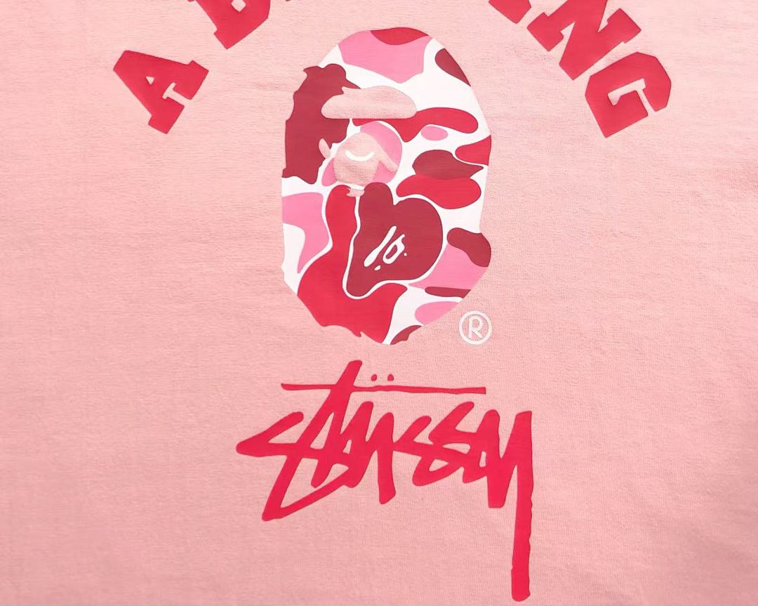 Bape 78 BAPE STUSSY T-SHIRT 1102090742 (Im 170Cm 55Kg I Wear Size S In The Phot) - Image 15