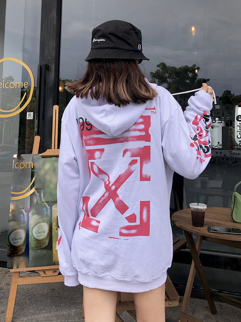 Off-White 98 OFF-WHITE (WHITE HOODIE) - Image 53