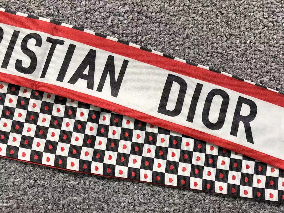 Dior 68 D⭐O⭐ SCARF 5220745102 (Long 180CM* Wide 6CM*) - Image 7