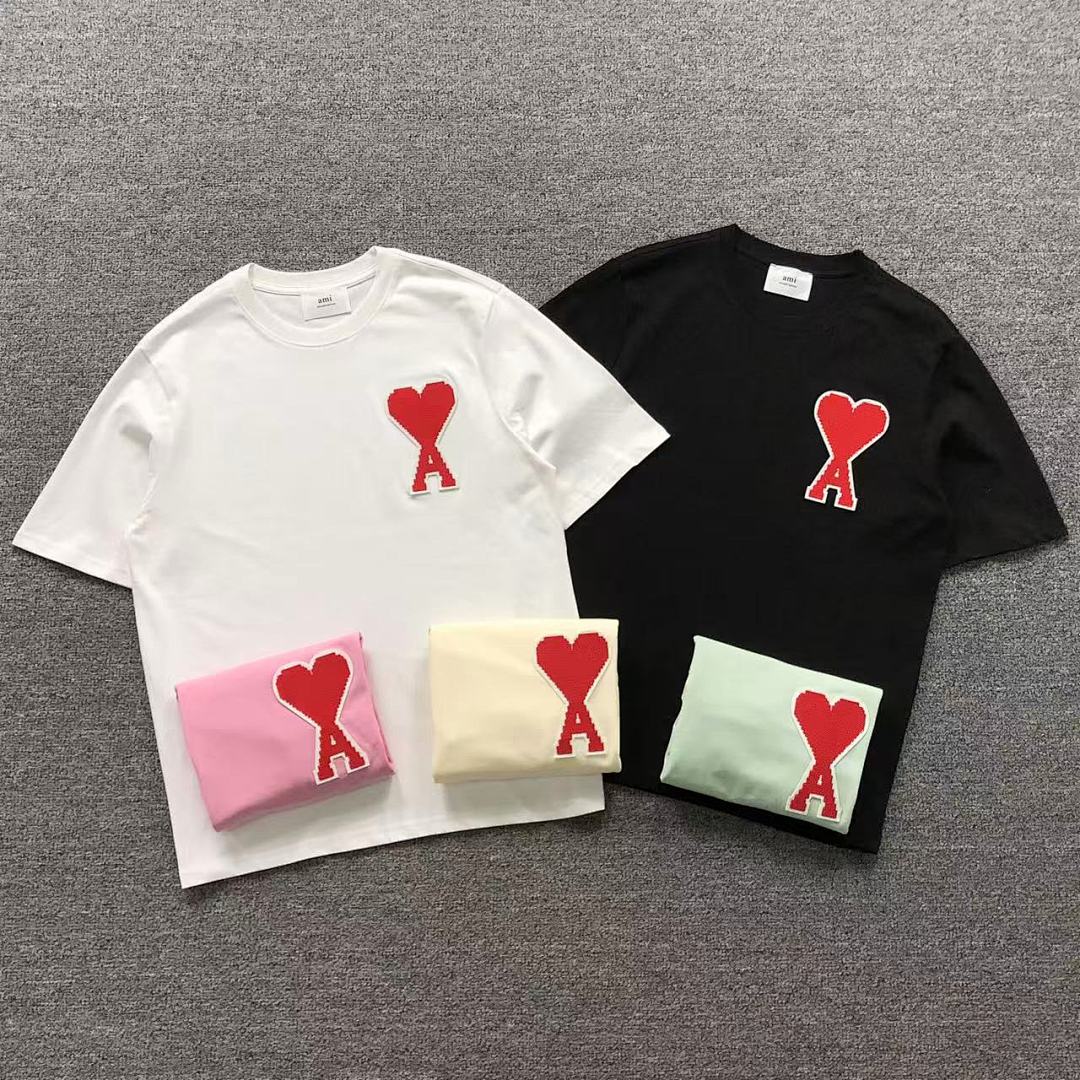 AMI 98 AMI T-SHIRT 21111814125 (Im 170Cm 60Kg I Wear Size S In The Phot)