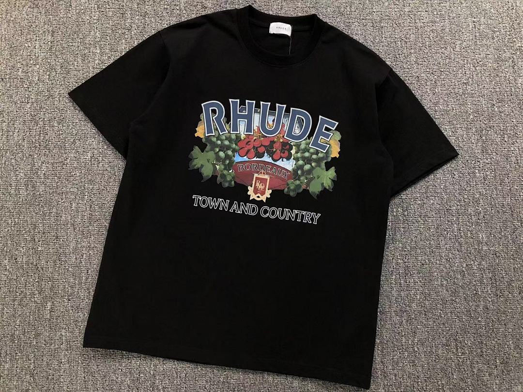 Rhude 105 RHUDE T-SHIRT 412191817 (Im 170Cm 57Kg I Wear Size M In The Phot) - Image 8