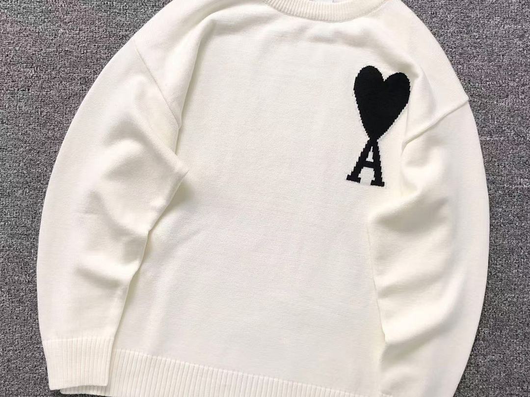 AMI 148 AMI SWEATER 212190217 (Im 170Cm 57Kg I Wear Size S In The Phot) - Image 9
