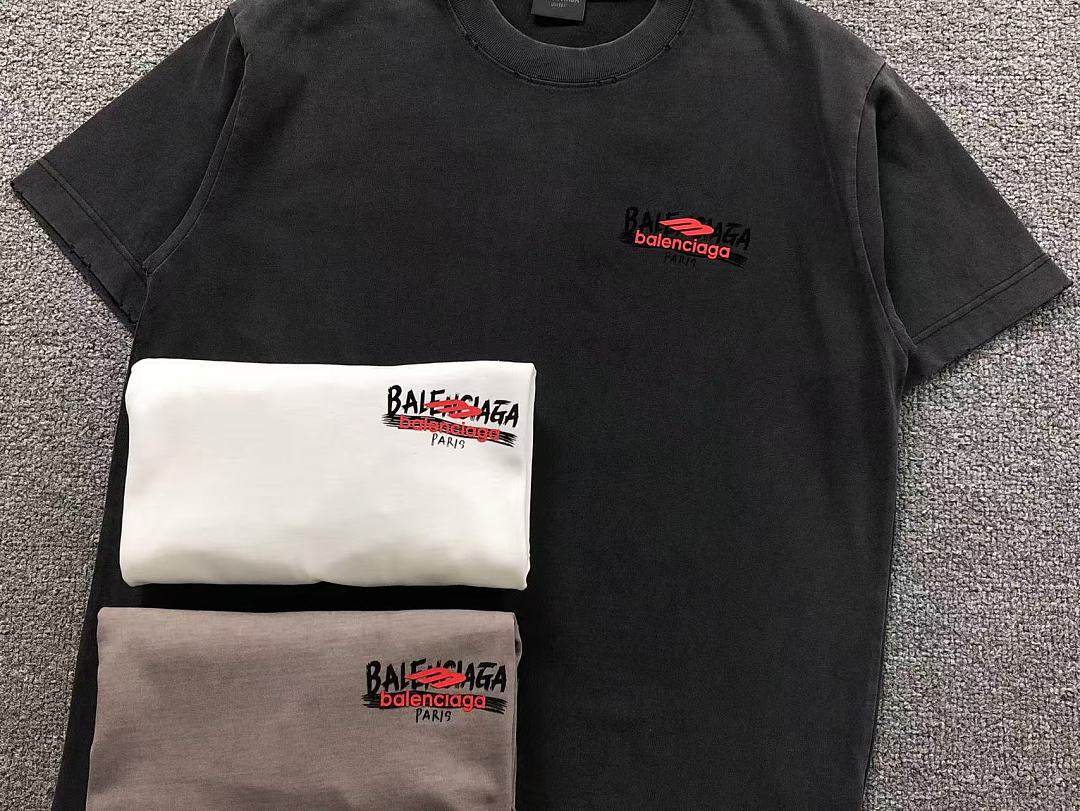 Balenciaga 128 B⭐L⭐⭐⭐IA⭐A T-SHIRT 3205070621 (Im 170Cm 60Kg I Wear Size L In The Phot) - Image 18