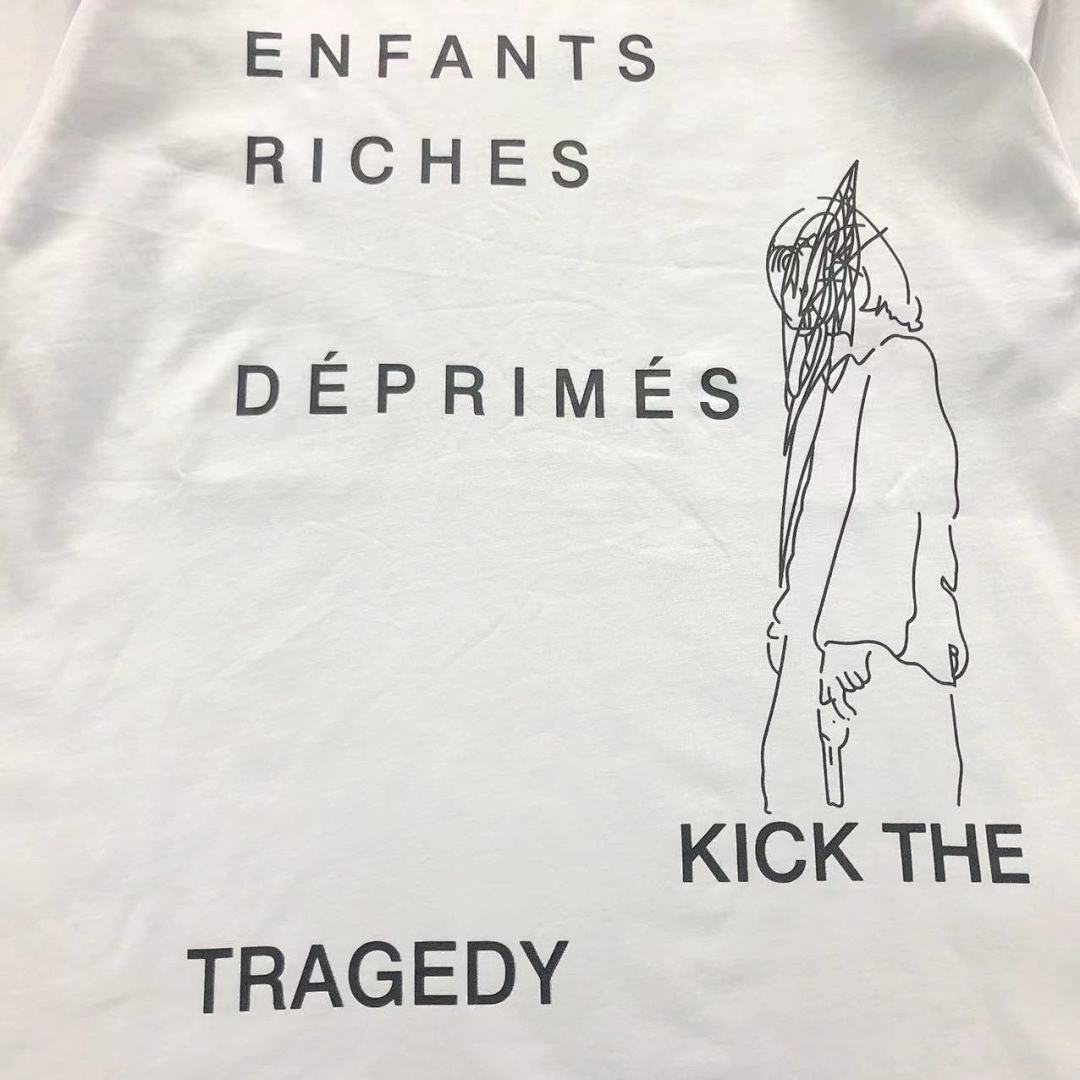 Chanel 85 ENFANTS RICHES DEPRIMES T-SHIRT 42012427162 (Im 170Cm 60Kg I Wear Size S In The Phot) - Image 9
