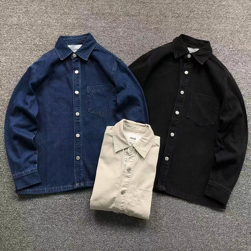 AMI 218 AMI SHIRT 3109031117 (Im 170Cm 60Kg I Wear Size S In The Phot)