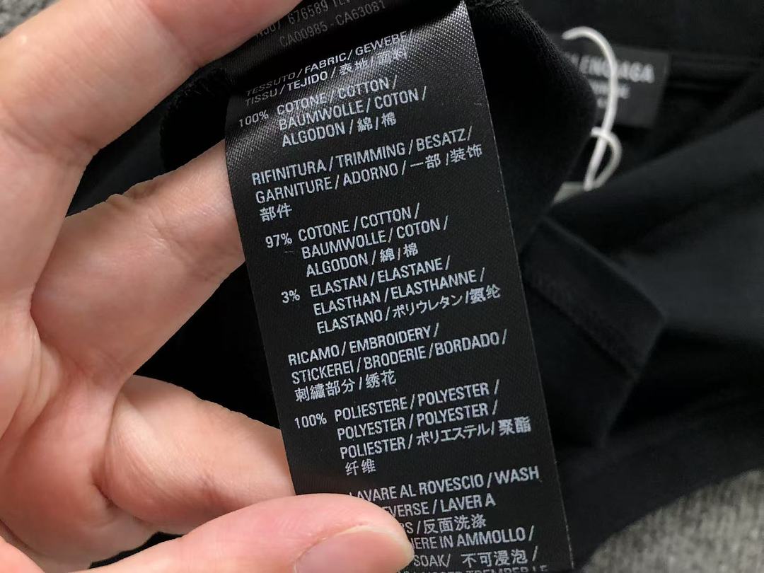 Balenciaga 125 B⭐L⭐⭐⭐IA⭐A POLO 4204210777 (Im 170Cm 60Kg I Wear Size M In The Phot) - Image 23