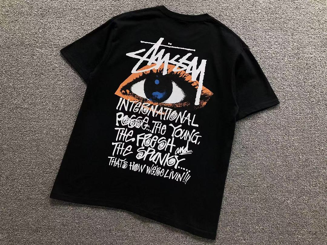 Stussy 72 STUSSY T-SHIRT 52080443182 (Im 170Cm 60Kg I Wear Size M In The Phot) - Image 8