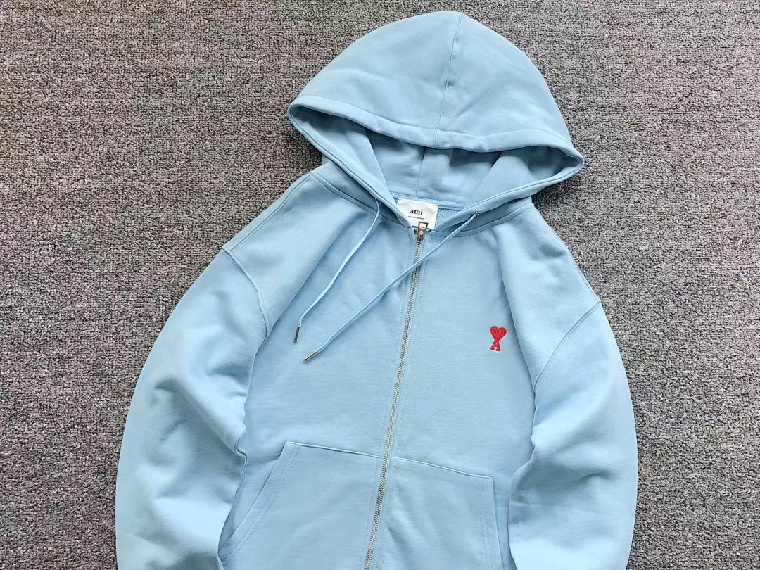 AMI 125 AMI HOODIE 57281088 (Im 170Cm 60Kg I Wear Size M In The Phot) - Image 13