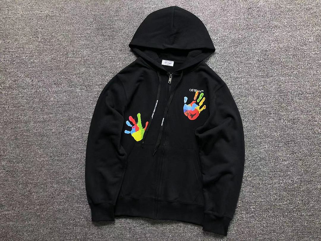 Off-White 208 OFF-WHITE (WHITE HOODIE) - Image 4