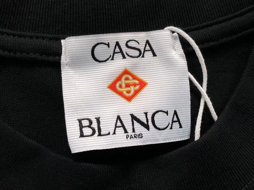 Casablanca 105 CASABLANCA T-SHIRT 52071831127 (Im 170Cm 60Kg I Wear Size L In The Phot) - Image 26
