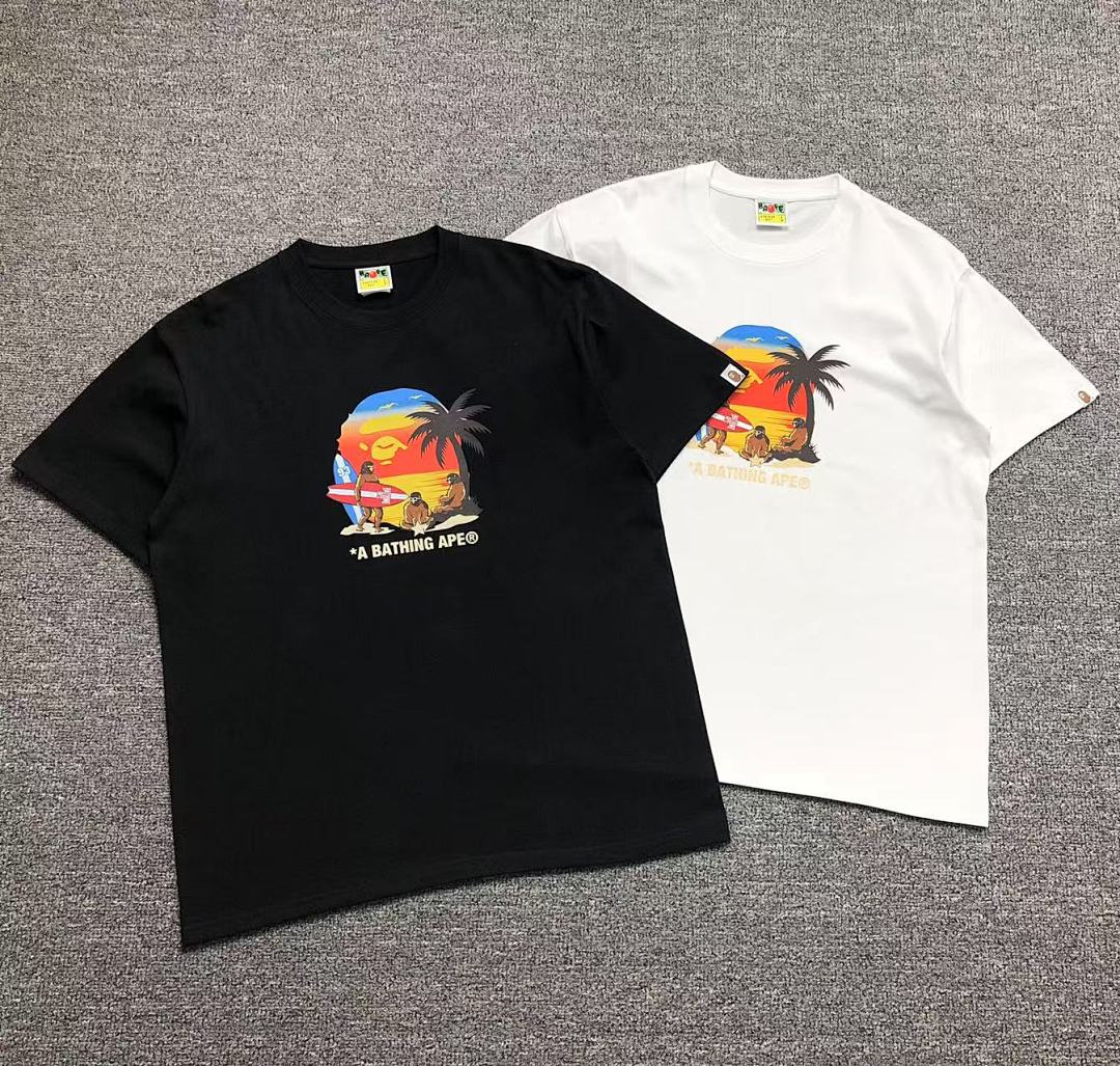 Bape 85 BAPE T-SHIRT 1103010431 (Im 170Cm 55Kg I Wear Size L In The Phot)