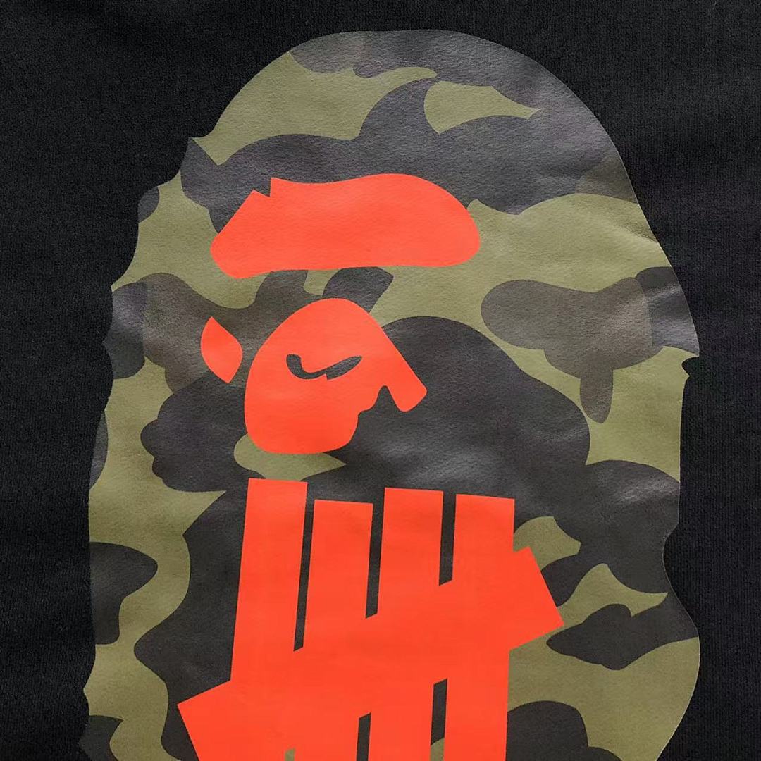 Bape 115 BAPE UNDEFEATED HOODIE 4111150498 (Im 170Cm 60Kg I Wear Size M In The Phot) - Image 17
