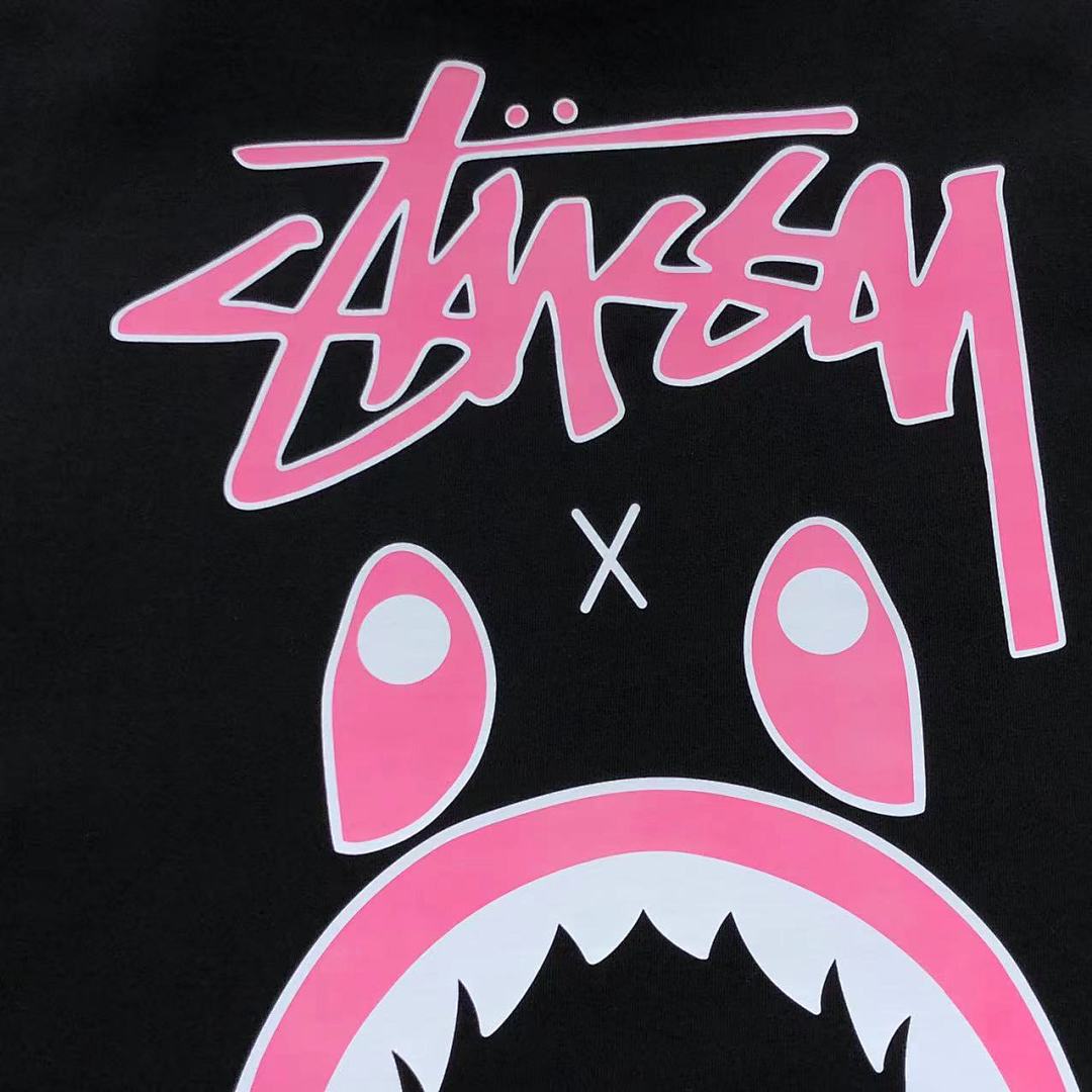 Bape 78 BAPE STUSSY T-SHIRT 411181142 (Im 170Cm 57Kg I Wear Size S In The Phot) - Image 11