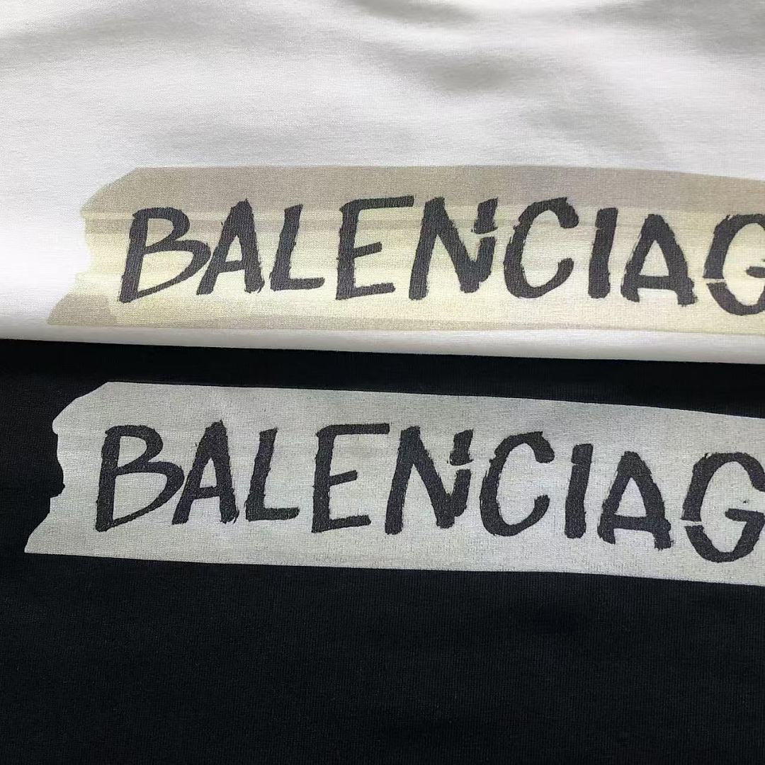 Balenciaga 115 B⭐L⭐⭐⭐IA⭐A T-SHIRT 42042203156 (Im 170Cm 60Kg I Wear Size 1 In The Phot) - Image 13