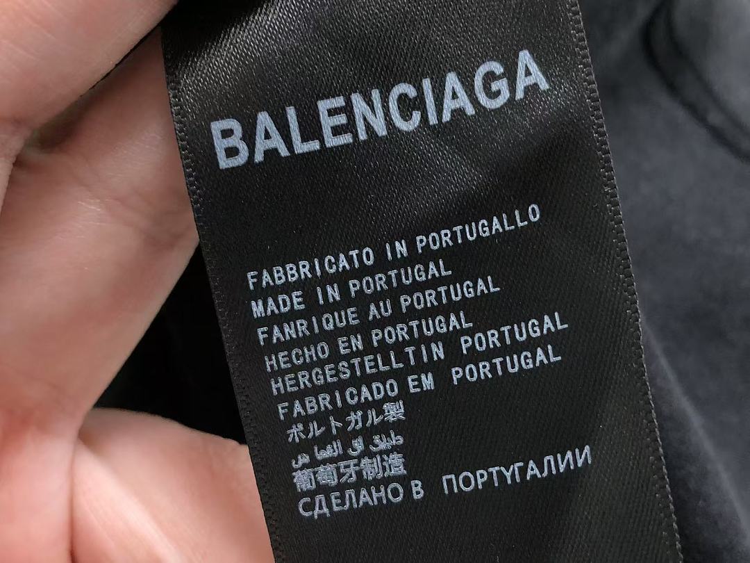 Balenciaga 148 B⭐L⭐⭐⭐IA⭐A T-SHIRT 22042333001 (Im 170Cm 60Kg I Wear Size M In The Phot) - Image 18