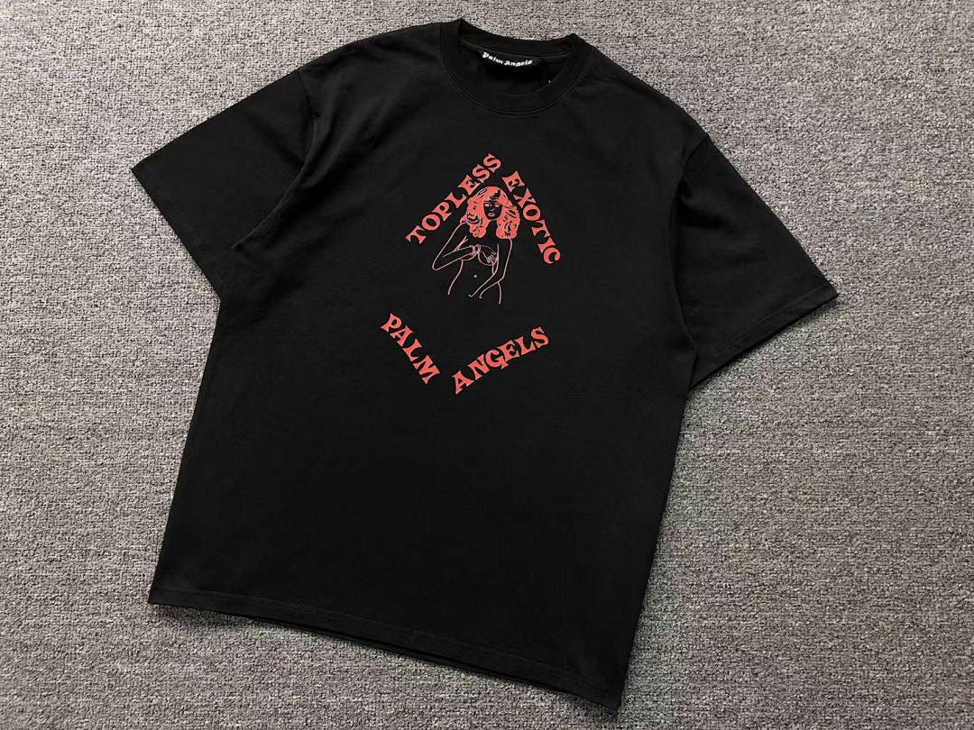 Palm Angels 78 PALM ANGELS T-SHIRT 41060933121 (Im 170Cm 60Kg I Wear Size M In The Phot) - Image 11