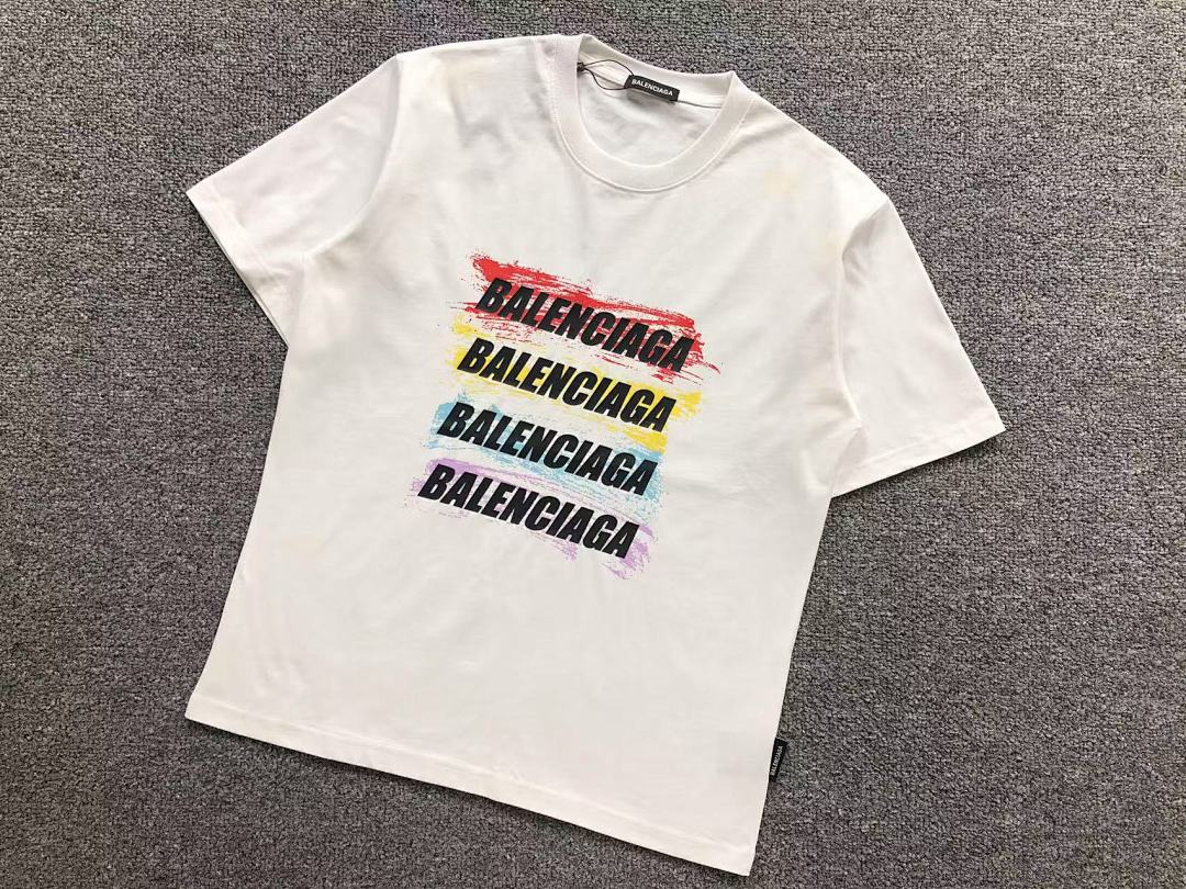 Balenciaga 115 B⭐L⭐⭐⭐IA⭐A T-SHIRT 3103233120 (Im 170Cm 60Kg I Wear Size S In The Phot) - Image 7