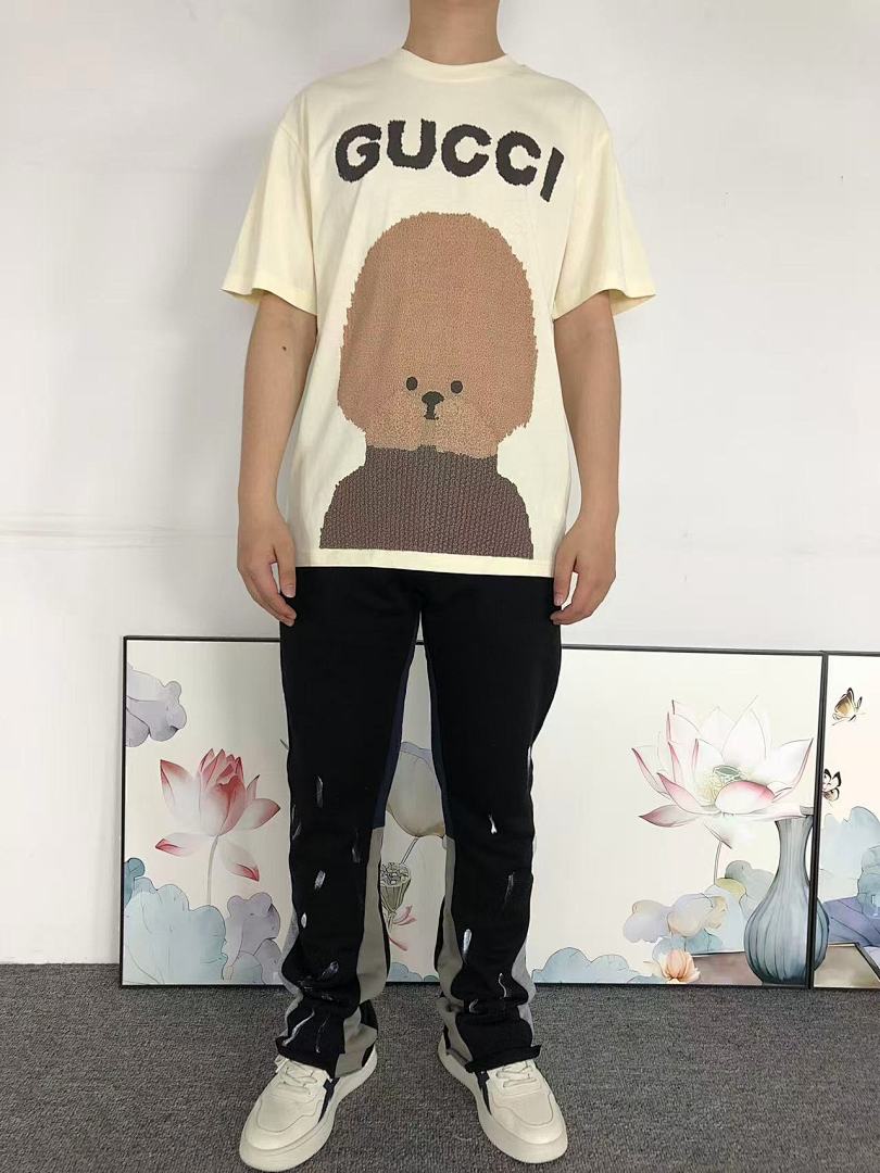 Gucci 85 G⭐C⭐I T-SHIRT 5050817101 (Im 170Cm 60Kg I Wear Size S In The Phot) - Image 3