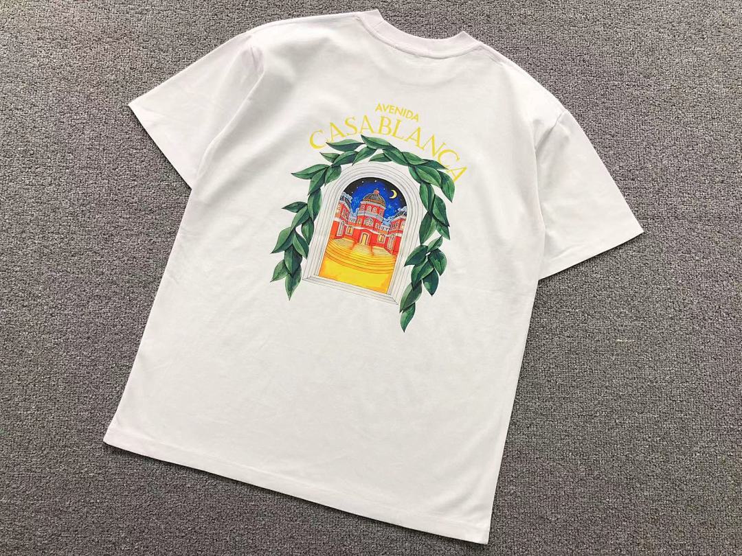 Unbranded 128 CASABLANCA T-SHIRT 504171601 (Im 170Cm 60Kg I Wear Size M In The Phot) - Image 16