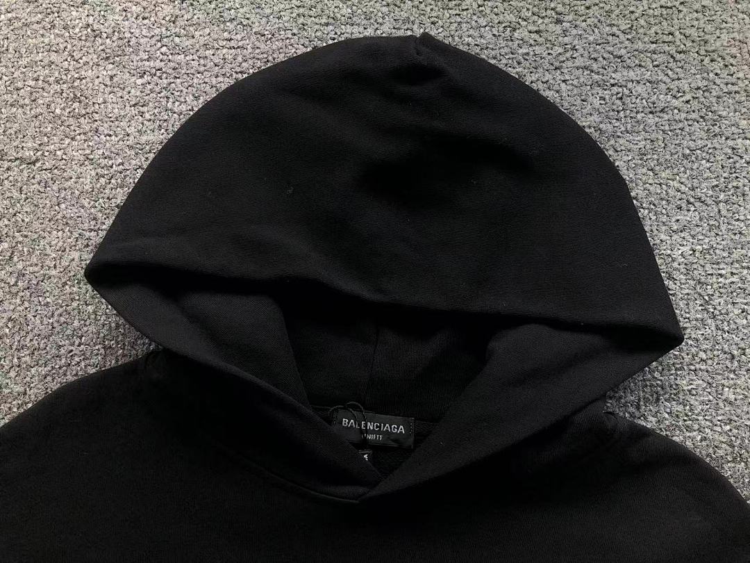 Balenciaga 165 B⭐L⭐⭐⭐IA⭐A HOODIE 5102310136 (Im 170Cm 60Kg I Wear Size L In The Phot) - Image 12