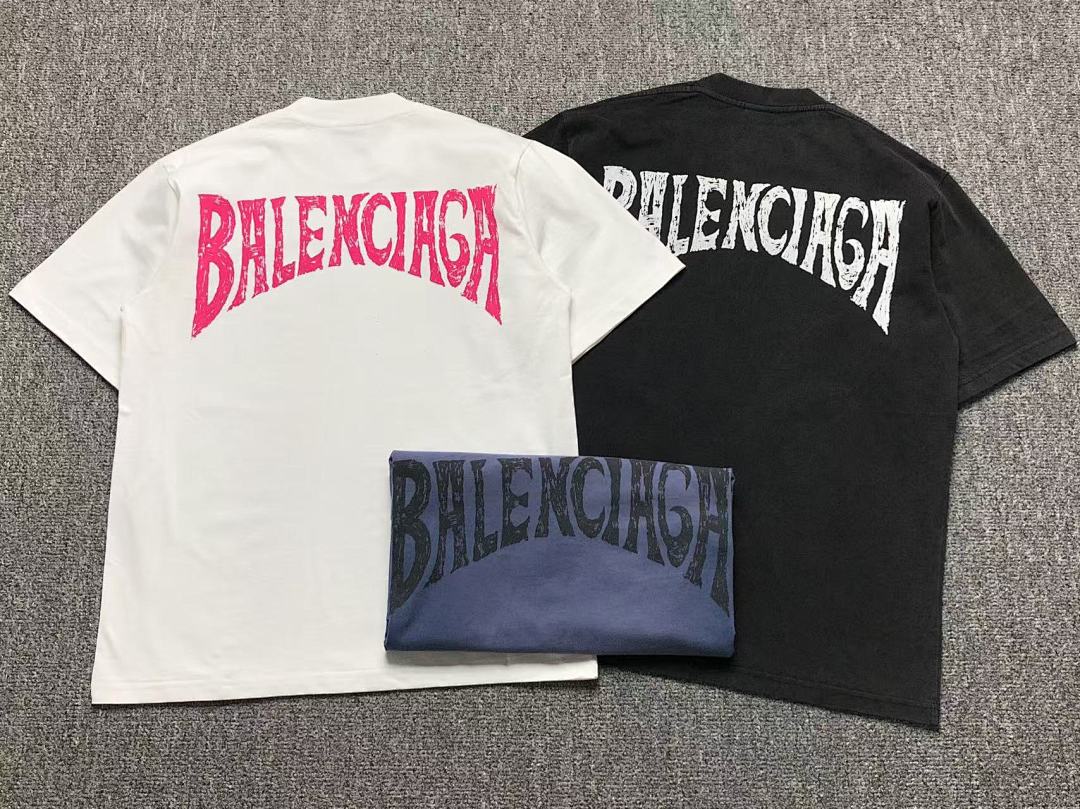 Balenciaga 118 B⭐L⭐⭐⭐IA⭐A T-SHIRT 212222021 (Im 170Cm 57Kg I Wear Size S In The Phot) - Image 5