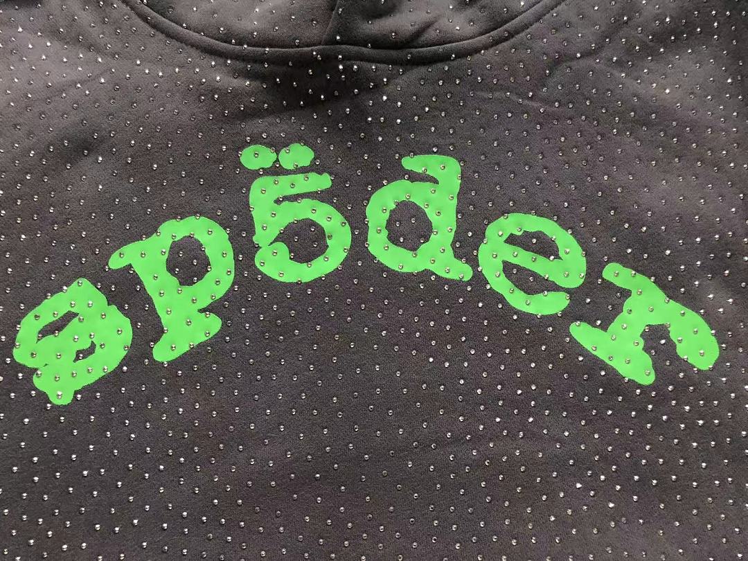 Sp5der TROUSERS 208 SP5DER HOODIE - Image 10