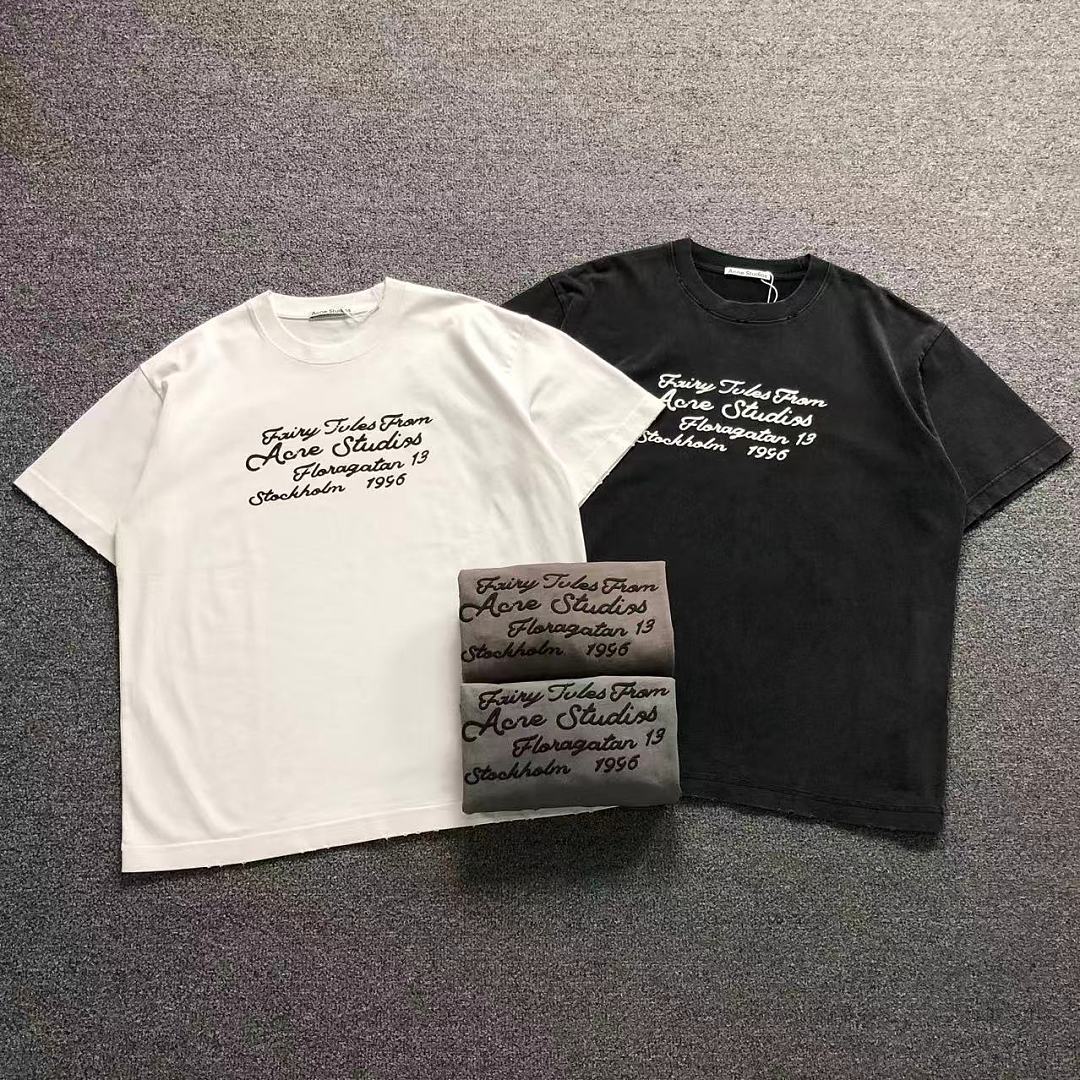 Acne Studios 129 ACNE STUDIOS T-SHIRT 42061607133 (Im 170Cm 60Kg I Wear Size 2XL In The Phot)