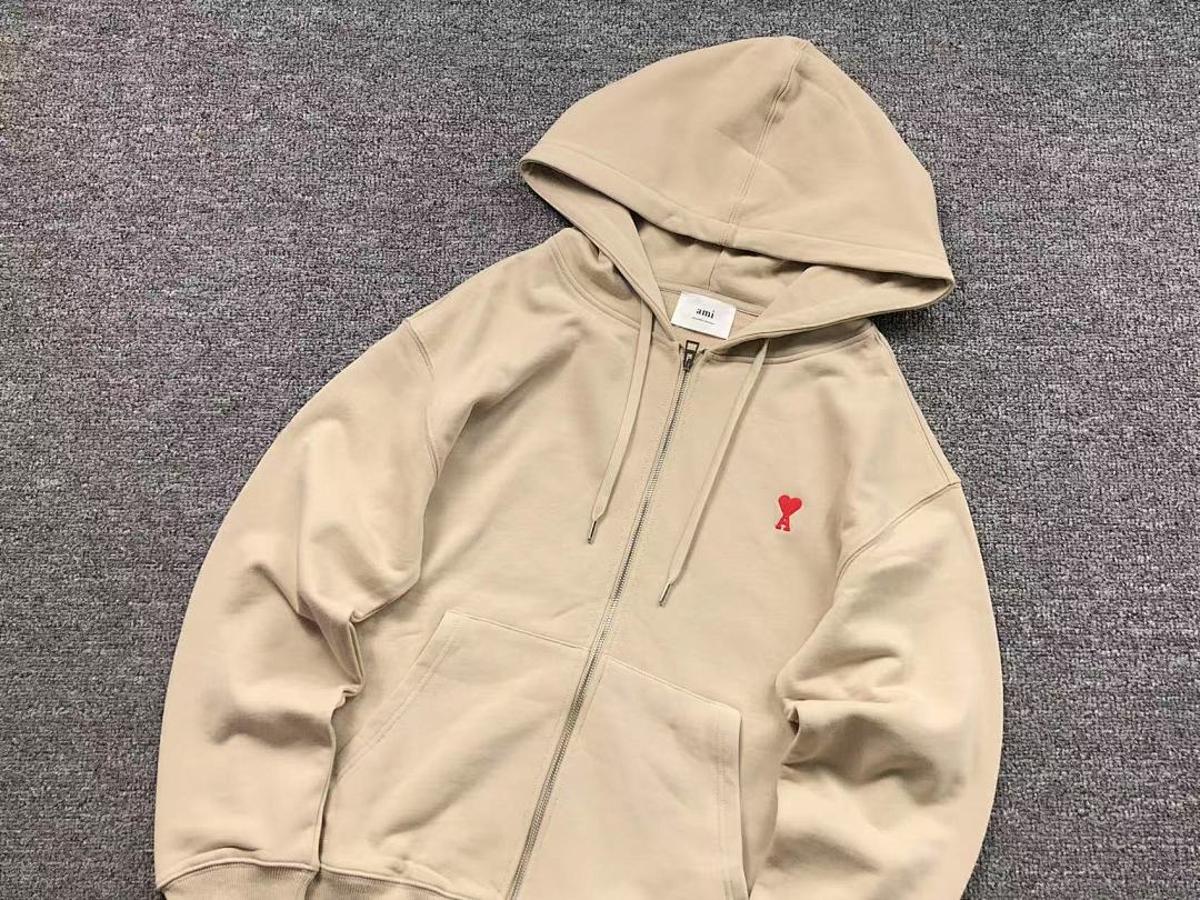 AMI 125 AMI HOODIE 57281688 (Im 170Cm 60Kg I Wear Size M In The Phot) - Image 10