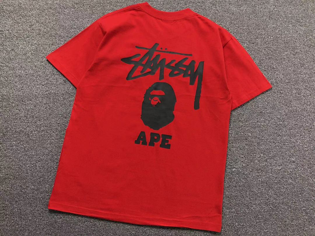 Bape 78 BAPE STUSSY T-SHIRT - Image 13