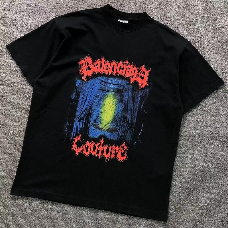 Balenciaga Balenciaga 208 B⭐L⭐⭐⭐IA⭐A T-SHIRT 1242009159 (Im 170Cm 60Kg I Wear Size XS In The Phot), photo 1