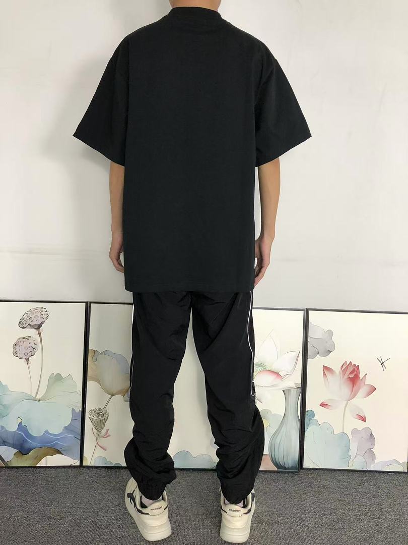 Balenciaga 118 B⭐L⭐⭐⭐IA⭐A T-SHIRT 42061325156 (Im 170Cm 60Kg I Wear Size 1 In The Phot) - Image 4