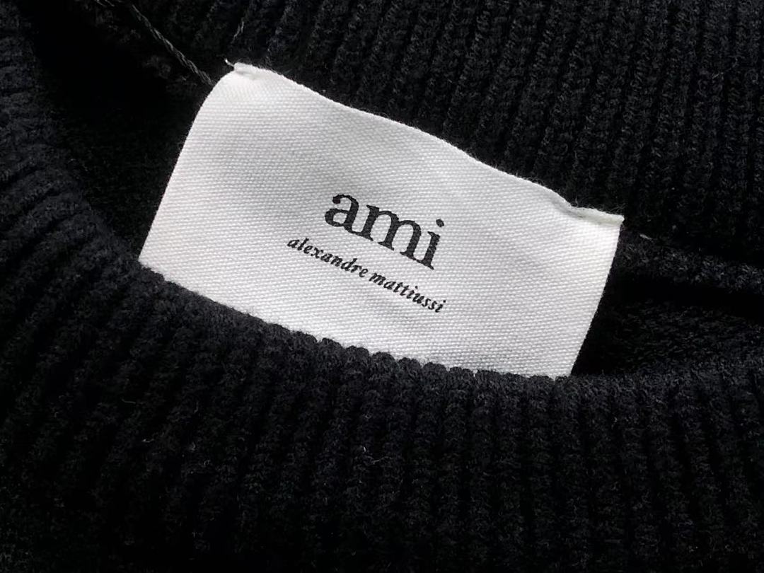 AMI 218 AMI SWEATER 21121901001 (Im 170Cm 60Kg I Wear Size S In The Phot) - Image 31