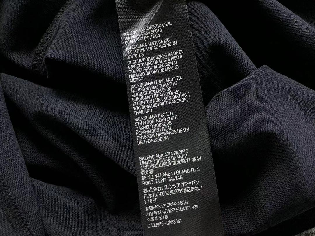 Balenciaga 125 B⭐L⭐⭐⭐IA⭐A T-SHIRT 42042603163 (Im 170Cm 60Kg I Wear Size XS In The Phot) - Image 18