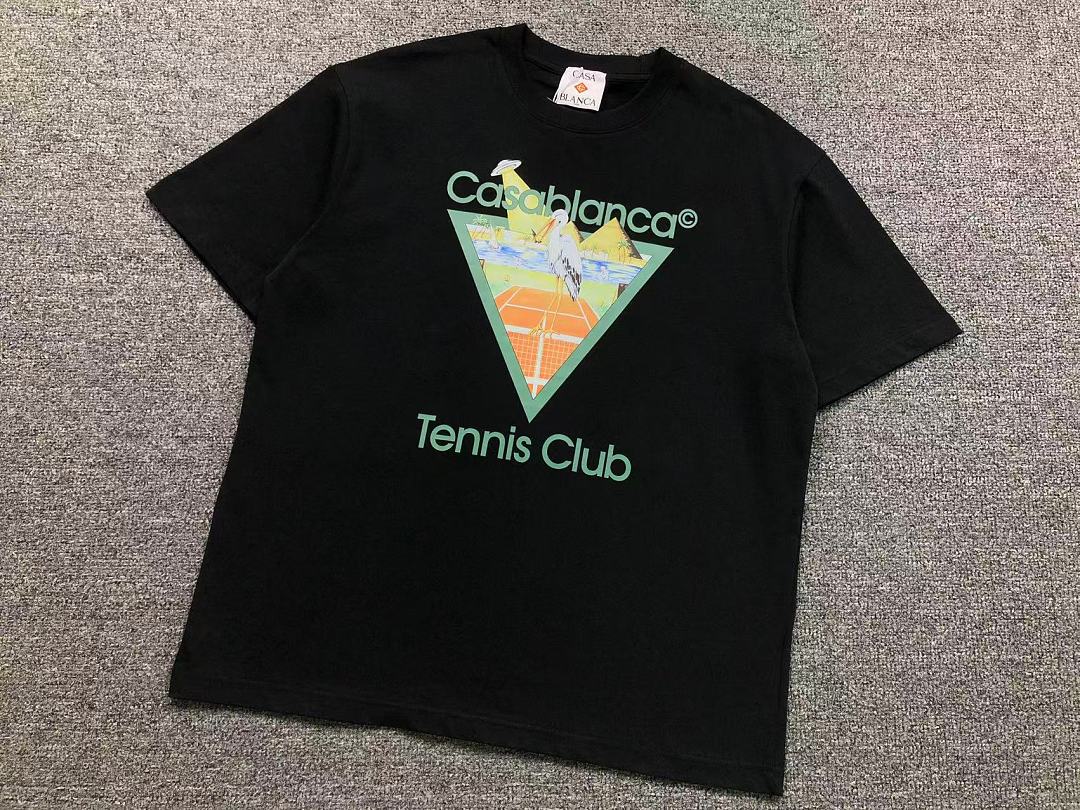 Casablanca 105 CASABLANCA T-SHIRT 52062605127 (Im 170Cm 60Kg I Wear Size L In The Phot) - Image 7