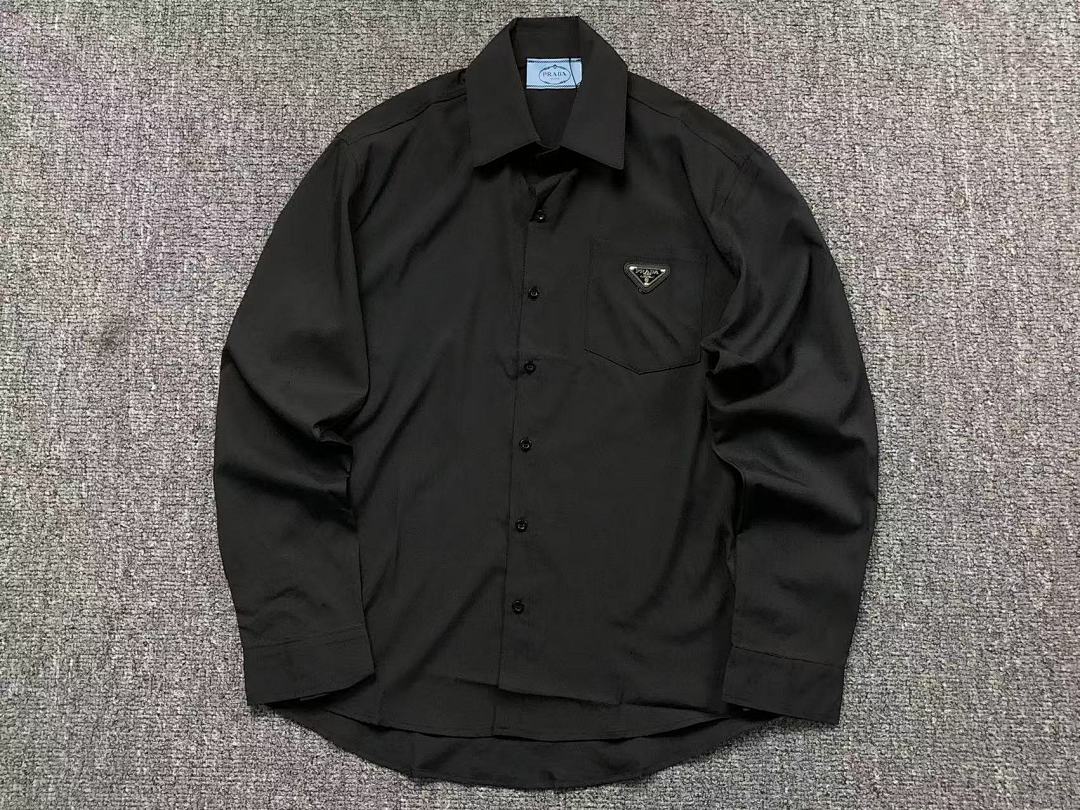 Prada 116 P⭐A⭐A SHIRT 211052539 (Im 170Cm 55Kg I Wear Size L In The Phot) - Image 7