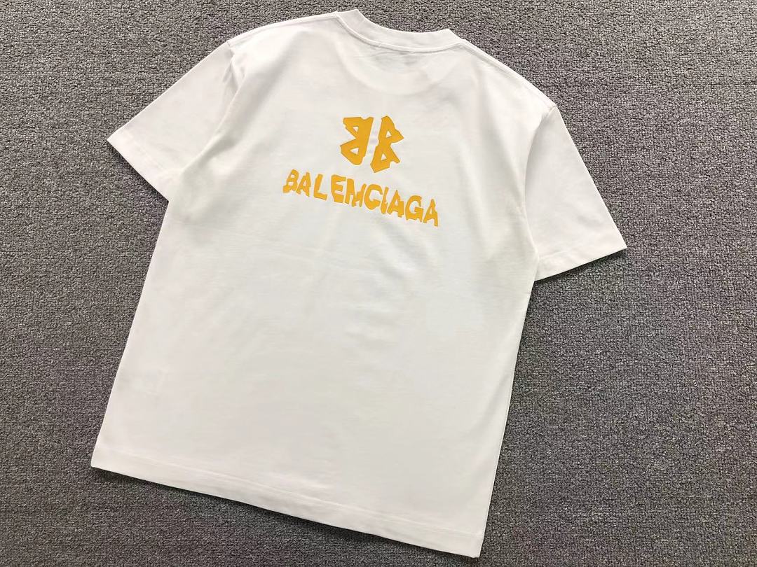 Balenciaga 118 B⭐L⭐⭐⭐IA⭐A T-SHIRT 5241616147 (Im 170Cm 60Kg I Wear Size M In The Phot) - Image 8