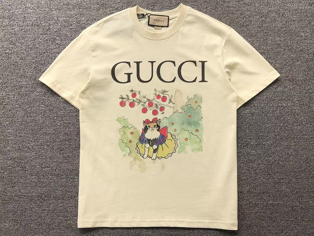 Gucci 85 G⭐C⭐I T-SHIRT 5042619101 (Im 170Cm 60Kg I Wear Size S In The Phot) - Image 5