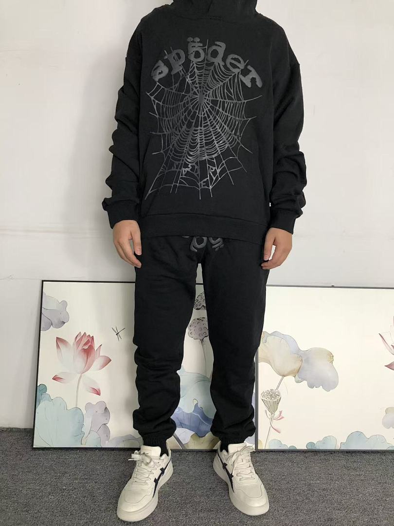 Sp5der TROUSERS 125 SP5DER HOODIE - Image 4