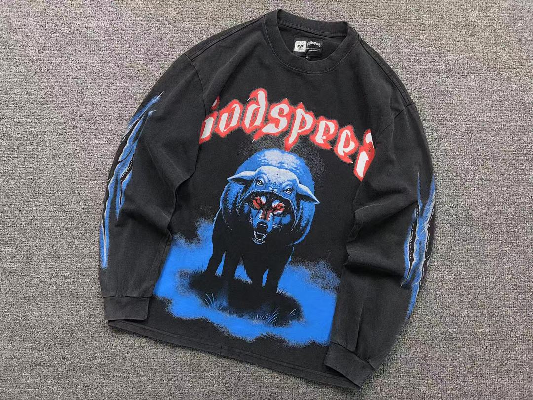 Godspeed 135 GO⭐S⭐E⭐D LONG SLEEVED 3112240717 (Im 170Cm 60Kg I Wear Size S In The Phot) - Image 8