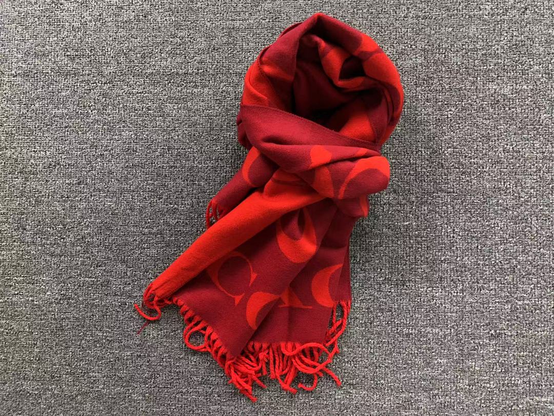 Coach 85 C⭐A⭐H SCARF 218090176 (Long 186CM* Wide 63CM*) - Image 7