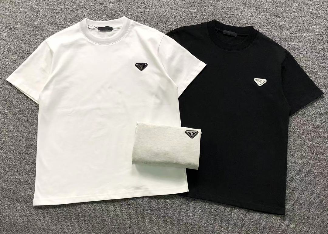Prada 125 P⭐A⭐A T-SHIRT 2208034615 (Im 170Cm 60Kg I Wear Size S In The Phot) - Image 5