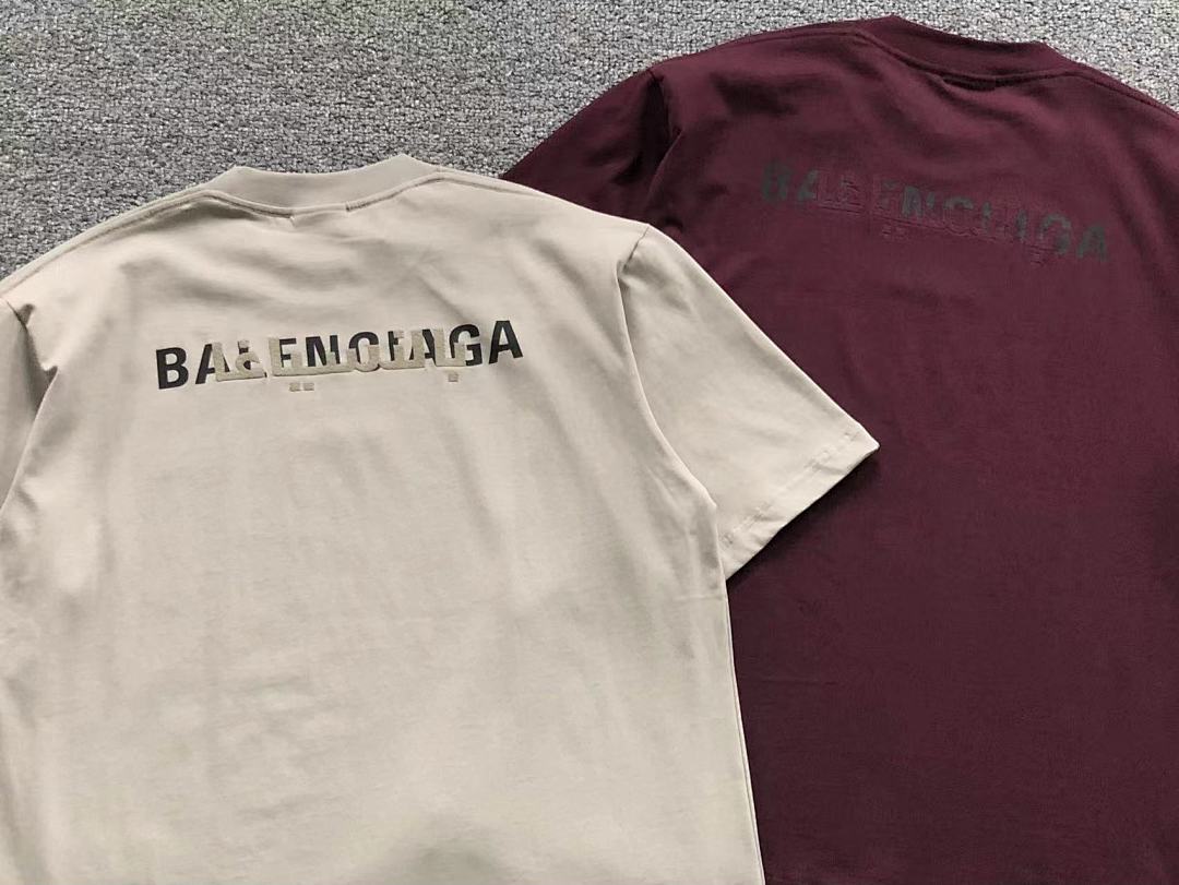 Balenciaga 128 B⭐L⭐⭐⭐IA⭐A T-SHIRT 3108082021 (Im 170Cm 60Kg I Wear Size 2 In The Phot) - Image 6