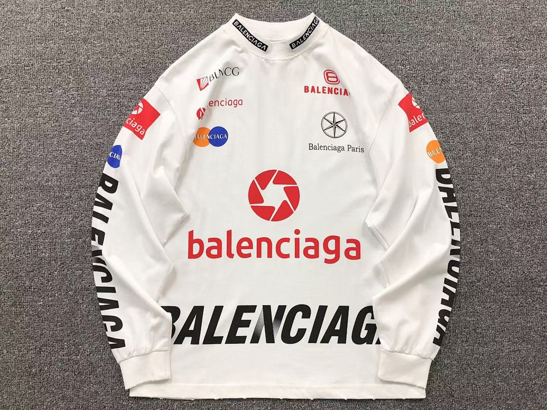 Balenciaga 148 B⭐L⭐⭐⭐IA⭐A LONG SLEEVED 312110817 (Im 170Cm 57Kg I Wear Size XS In The Phot) - Image 6