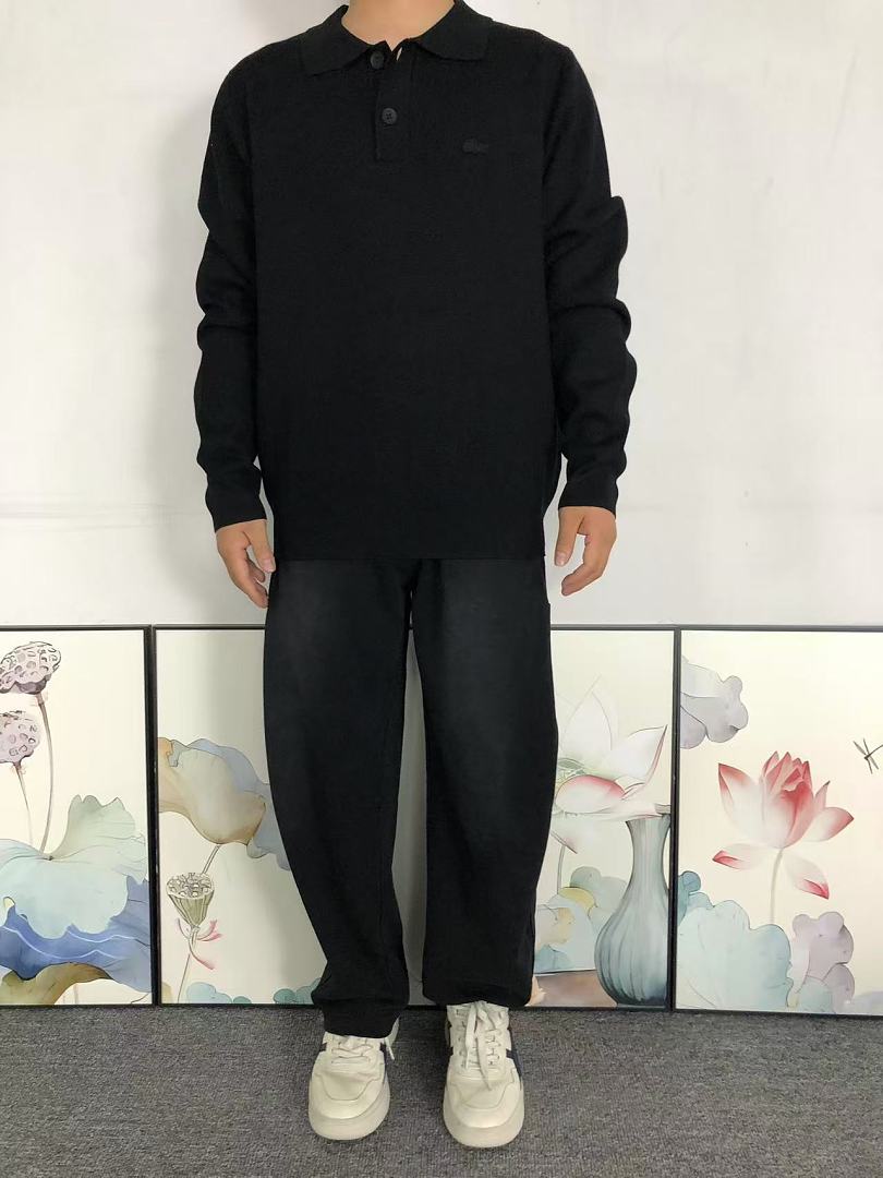 Unbranded 185 LACOSTE SWEATER 4207201201 (Im 170Cm 60Kg I Wear Size L In The Phot) - Image 3